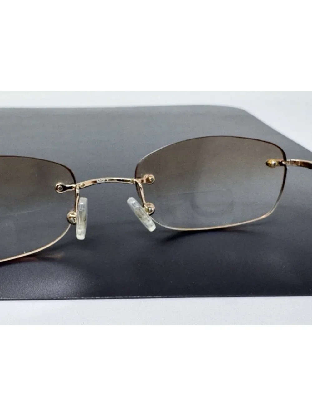 Valentino Eyeglasses, Frames Only, V5288 02S Gold 50 - 17-135, Rimless, Italy